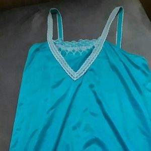 Vintage nylon full length nightgown